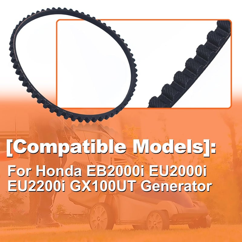 Mtanlo Timing Belt for Honda EB2000i EU2000i EU2200i GX100UT Generators # 14400-Z0D-003, Timing Belt. - Image 4
